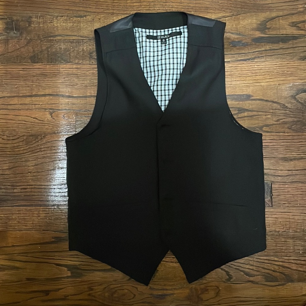 Black Vest - Size Small (36R?)